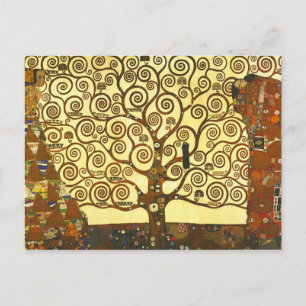 Gustav Klimt Lebensbaum Postkarte