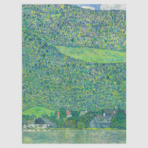 Gustav Klimt - Litzlberg am Attersee Seidenpapier