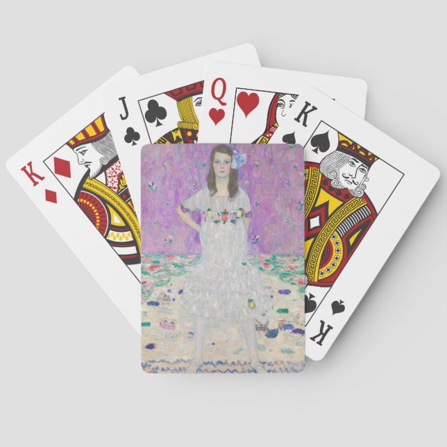 Gustav Klimt - Mada Primavesi Spielkarten (Rückseite)