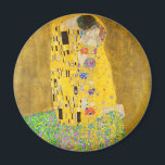 Gustav Klimt Magnet<br><div class="desc">Gustav Klimt - Das Kiss Fine Art Magnet</div>