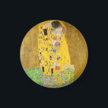 Gustav Klimt Magnet<br><div class="desc">Gustav Klimt - Das Kiss Fine Art Magnet</div>