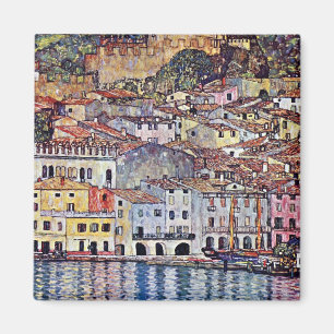 Gustav Klimt - Malcesine am Gardasee Italien Magnet