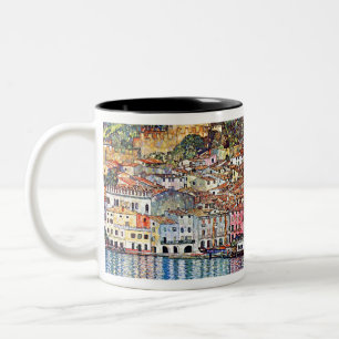 Gustav Klimt Malcesine auf See Garda Zweifarbige Tasse