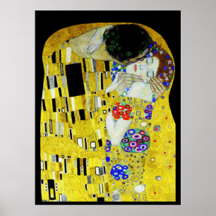 Gustav Klimt Malerei Kunst Kuss Liebe Poster