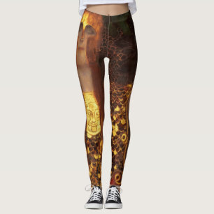 Gustav Klimt - Minerva oder Pallas Athena Leggings