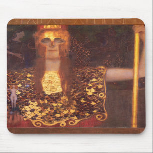 Gustav Klimt Minerva Pallas Athena Mauspad