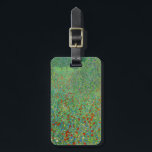Gustav Klimt - Mohnfeld Gepäckanhänger<br><div class="desc">Mohnfeld / Poppiesfeld - Gustav Klimt,  Öl auf Leinwand,  1907</div>