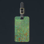 Gustav Klimt - Mohnfeld Gepäckanhänger<br><div class="desc">Mohnfeld / Poppiesfeld - Gustav Klimt,  Öl auf Leinwand,  1907</div>