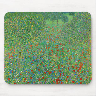 Gustav Klimt - Mohnfeld Mousepad