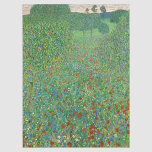Gustav Klimt - Mohnfeld Seidenpapier<br><div class="desc">Mohnfeld / Poppiesfeld - Gustav Klimt,  Öl auf Leinwand,  1907</div>