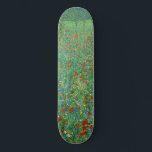 Gustav Klimt - Mohnfeld Skateboard<br><div class="desc">Mohnfeld / Poppiesfeld - Gustav Klimt, Öl auf Leinwand, 1907</div>
