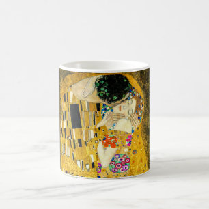 Gustav Klimt - Mug de café Kiss