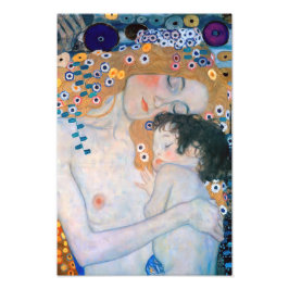 Gustav Klimt - Mutter und Kind Fotodruck