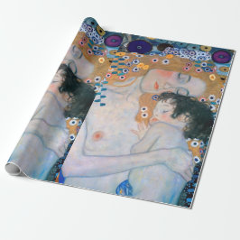 Gustav Klimt - Mutter und Kind Geschenkpapier