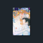 Gustav Klimt - Mutter und Kind Leinwanddruck<br><div class="desc">Mutter und Kind (Detail von drei Jahren der Frau) - Gustav Klimt,  Öl auf Leinwand,  1905</div>