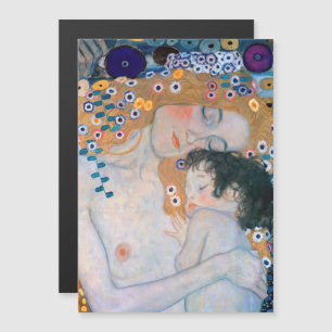 Gustav Klimt - Mutter und Kind Magnetkarte