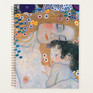 Gustav Klimt - Mutter und Kind Planer