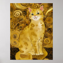 Gustav Klimt niedlicher Katzenlöffel, Gustav klimt