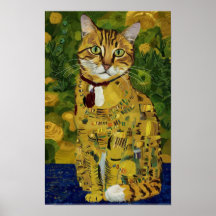 Gustav Klimt niedlicher Katzenlöffel, Gustav klimt