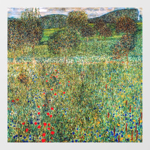 Gustav Klimt - Obstgarten Fensteraufkleber