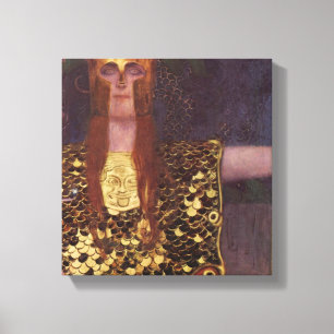 Gustav Klimt - Pallas Athene Leinwanddruck
