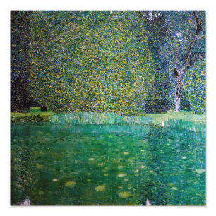 Gustav Klimt - Park von Schloss Kammer am Attersee Fotodruck