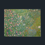 Gustav Klimt Pink Blume Fußmatte<br><div class="desc">Gustav Klimt Pink Blume</div>