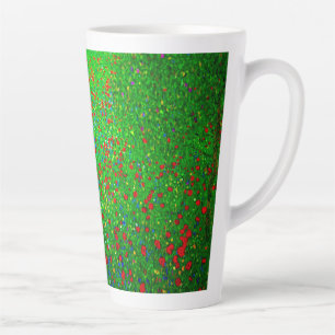 Gustav Klimt Poppy Field Milchtasse