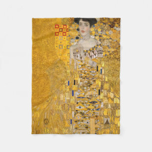Gustav Klimt - Portrait Adele Bloch-Bauer I Fleecedecke