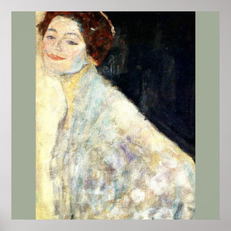 Gustav Klimt - Portrait einer Frau Poster