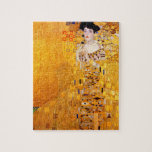 Gustav Klimt Portrait von Adele Bloch-Bauer I<br><div class="desc">Gustav Klimt Portrait von Adele Bloch-Bauer I Jigsaw Puzzle.</div>