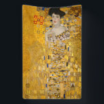 Gustav Klimt - Portrait von Adele Bloch-Bauer I Banner<br><div class="desc">Portrait von Adele Bloch-Bauer I - Gustav Klimt,  Oil on Leinwand,  1907</div>