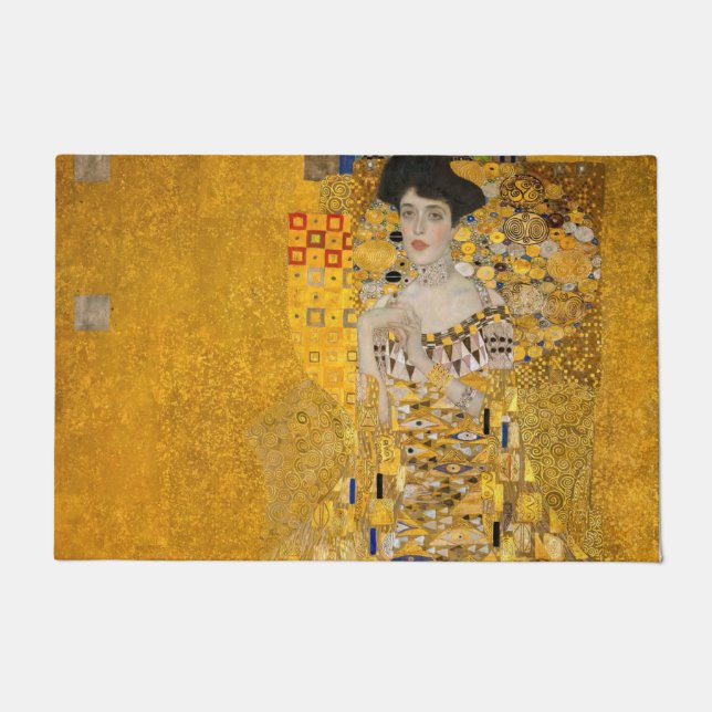 Gustav Klimt - Portrait von Adele Bloch-Bauer I Fußmatte (Vorderseite)