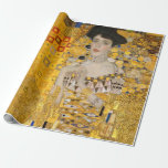 Gustav Klimt - Portrait von Adele Bloch-Bauer I Geschenkpapier<br><div class="desc">Portrait von Adele Bloch-Bauer I - Gustav Klimt,  Oil on Leinwand,  1907</div>