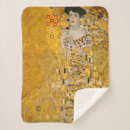 Gustav Klimt - Portrait von Adele Bloch-Bauer I Sherpadecke