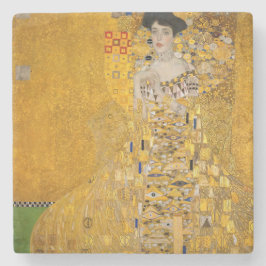 Gustav Klimt - Portrait von Adele Bloch-Bauer I Steinuntersetzer