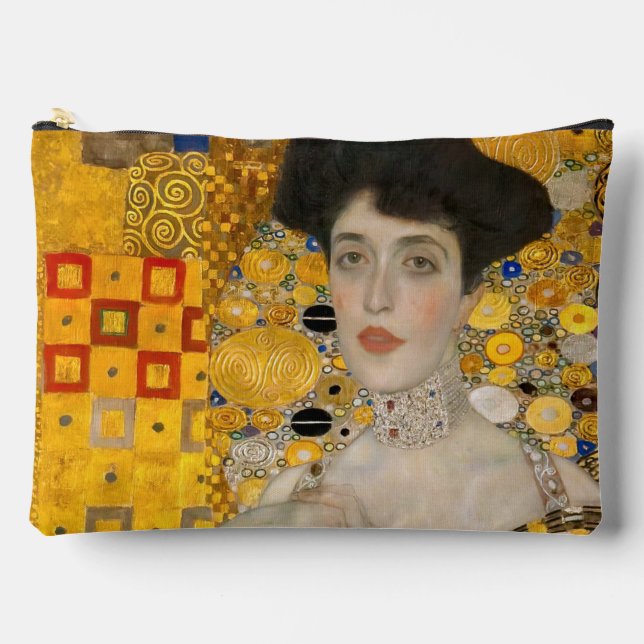 Gustav Klimt - Portrait von Adele Bloch-Bauer I Zubehörtasche (Vorderseite)