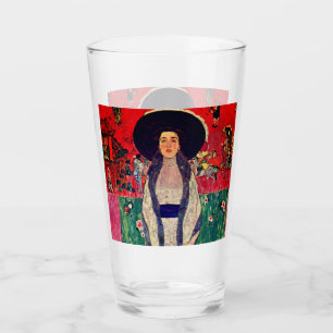 Gustav Klimt Portrait von Adele Bloch-Bauer II Glas