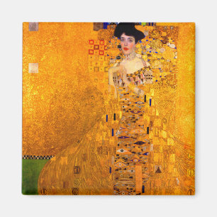 Gustav Klimt Portrait von Adele Bloch Bauer Magnet