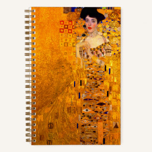 Gustav Klimt Portrait von Adele Bloch Bauer Notizbuch