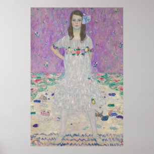 Gustav Klimt - Portrait von Mäda Primavesi Poster