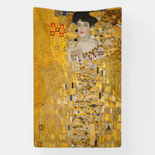 Gustav Klimt - Porträt der Adele Bloch-Bauer I Banner