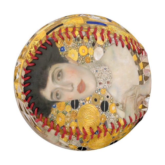Gustav Klimt - Porträt der Adele Bloch-Bauer I Baseball (Vorderseite Links)