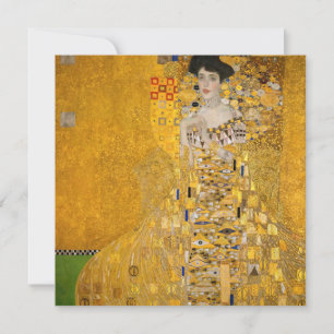 Gustav Klimt - Porträt der Adele Bloch-Bauer I Dankeskarte