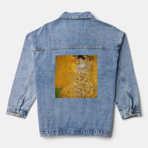Gustav Klimt - Porträt der Adele Bloch-Bauer I Jeansjacke