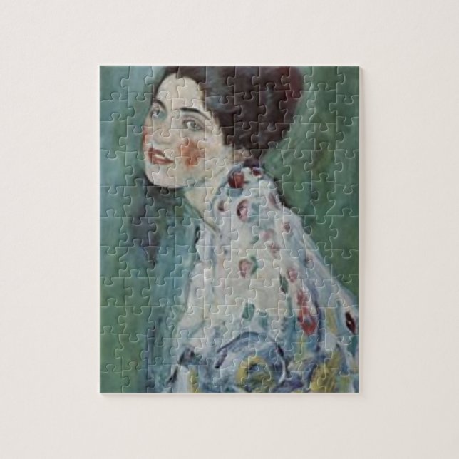 Gustav Klimt - Porträt einer Dame Painting (Vertikal)