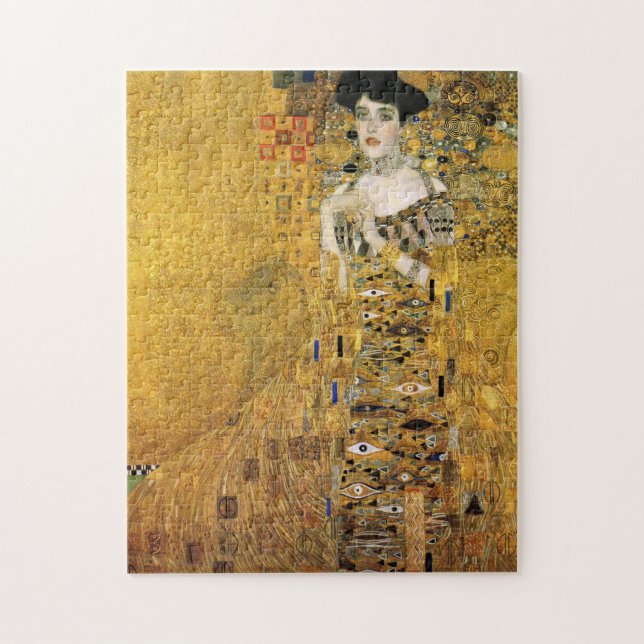 GUSTAV KLIMT - Porträt von Adele Bloch-Bauer 1907 (Vertikal)