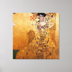 Gustav Klimt-Porträt von Adele Bloch-Bauer 1907 Leinwanddruck