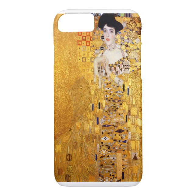 Gustav Klimt Porträt von Adele Bloch-Bauer I Case-Mate iPhone Hülle (Rückseite)