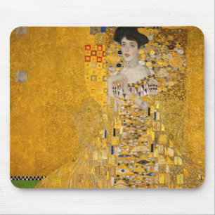 Gustav Klimt - Porträt von Adele Bloch-Bauer I Mousepad